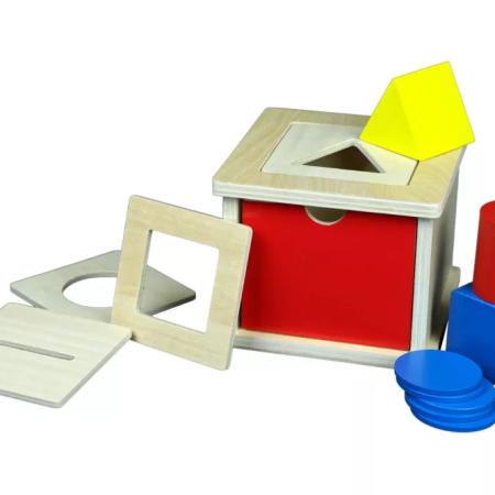 Moyo Montessori Cserélhető bedobó doboz