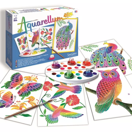Akvarell junior - A parkban
