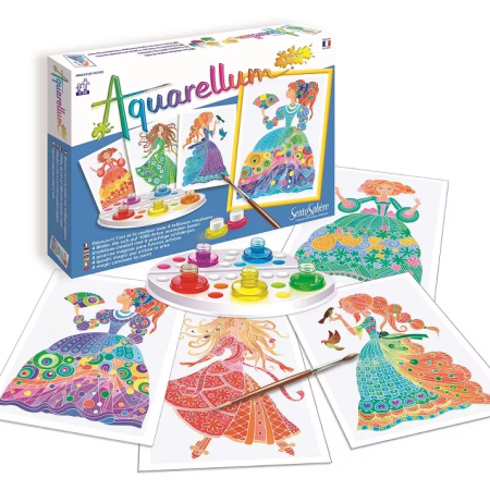 Akvarell junior - Hercegnők