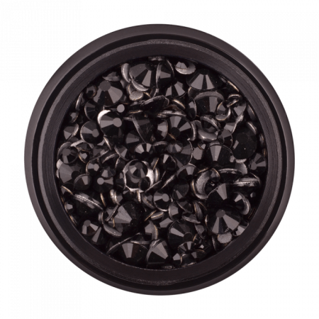 Strasszkő 04 black (400 db)