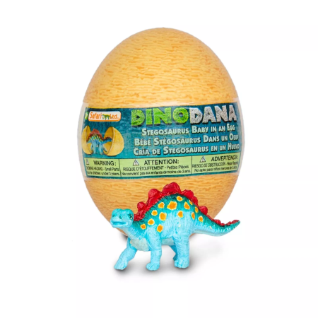 Safari Ltd. Figura - Stegosaurus kölyök tojással (kiterjesztett valósággal)