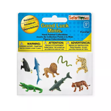 Safari Ltd. Ragadozók - Good Luck Minis Funpack