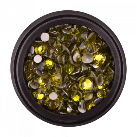Strasszkő 22 olivine (400 db)