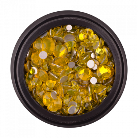Strasszkő 28 citrine (400 db)