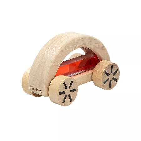 PlanToys Autó vízzel - Piros