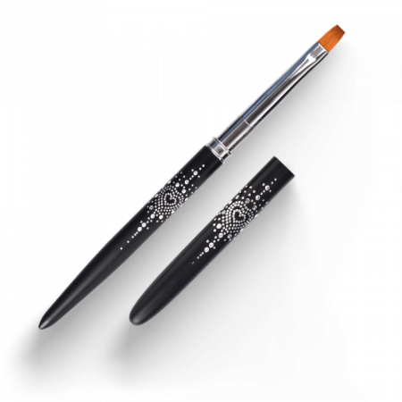 Zselé ecset Gel #8 Long (Black Heart - 2017)