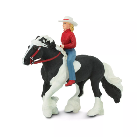 Safari Ltd. Figura - Lovas lány