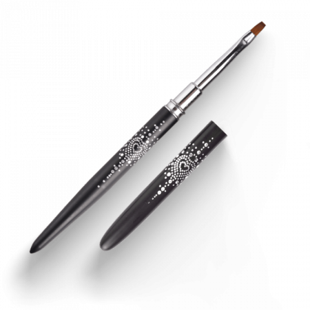 Zselé ecset Gel #2 Long (Black Heart - 2017)