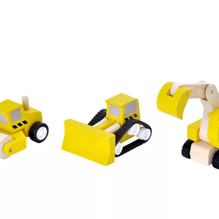 PlanToys Építőipari autók (autópályához)