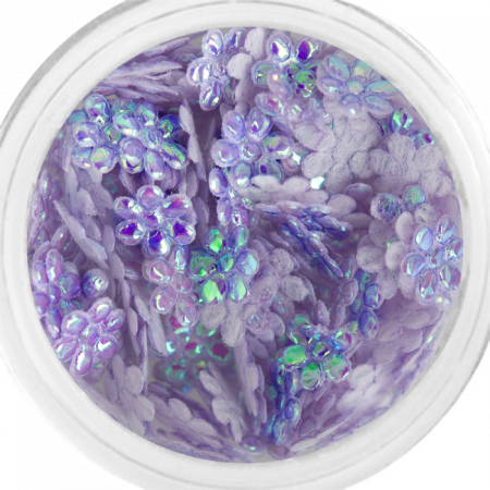 Textil virág nagy - 07 L. Purple ()