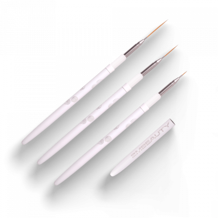 Díszítő Ecset Szett 3 Darabos - White Abstract ()