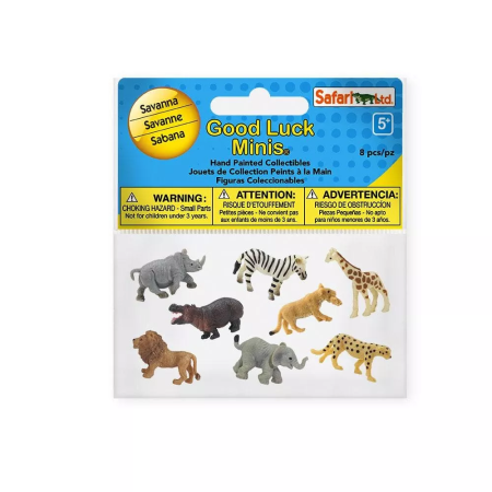 Safari Ltd. Szavanna - Good Luck Minis Funpack
