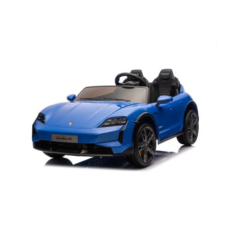Elektromos kisautó Porsche Taycan Turbo S kék