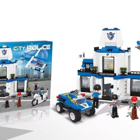 Rendőrségi építőkocka 518 darab City Police