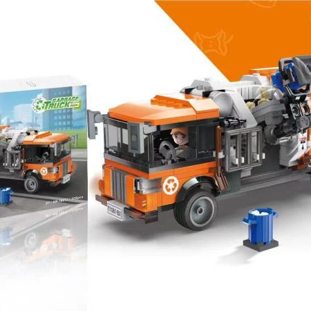 Szemetesautó építőkészlet 550 darabos MT1405