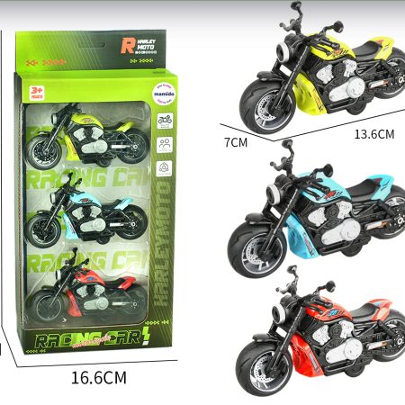 Három verseny motorkerékpár MT1177 készlet