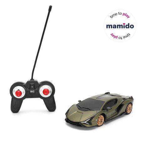 Távirányítós autó LAMBORGHINI SIAN FKP 37 R/C 1:24 zöld