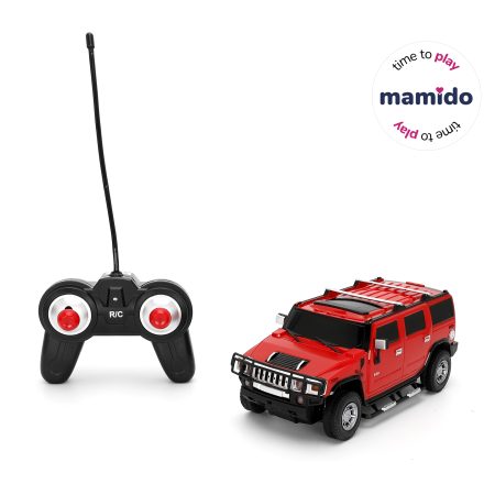 Távirányítós autó Hummer H2 R/C 1:24 piros