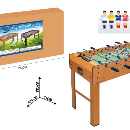 Fa gyerek asztali foci 121×61×83 cm nagyobb gyerekeknek