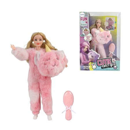 Baba szőke kabala jelmezben Cute Emily Girl