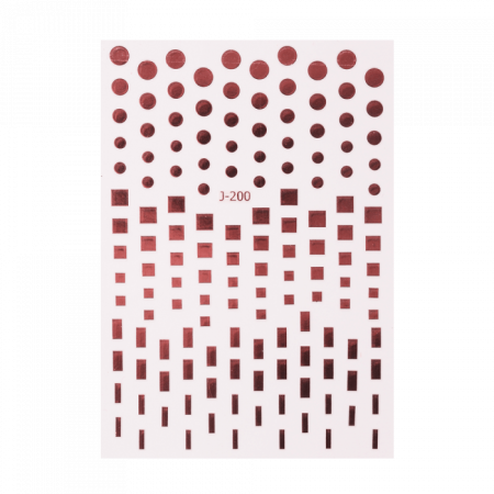 Nail sticker 56-01 - Rosegold ()