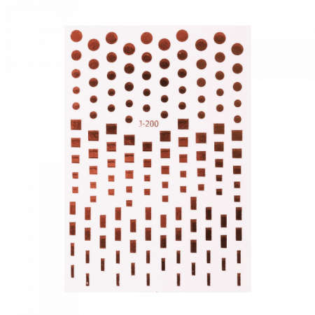 Nail sticker 56-02 - Gold ()