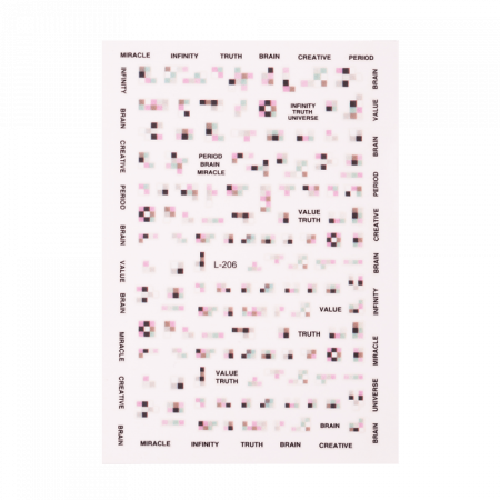Nail sticker 55-03 ()