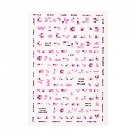 Nail sticker 55-04 ()