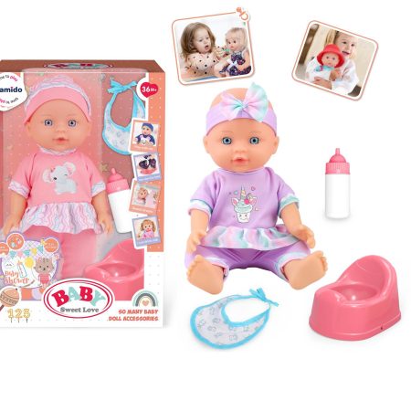 Baba bilivel és kiegészítőkkel Baby Sweet Love MT1593