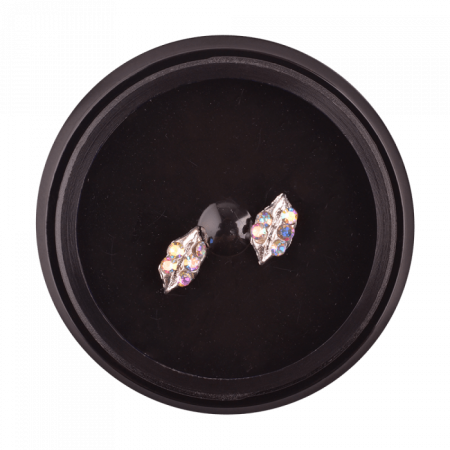 Nail charm silver 01 ()