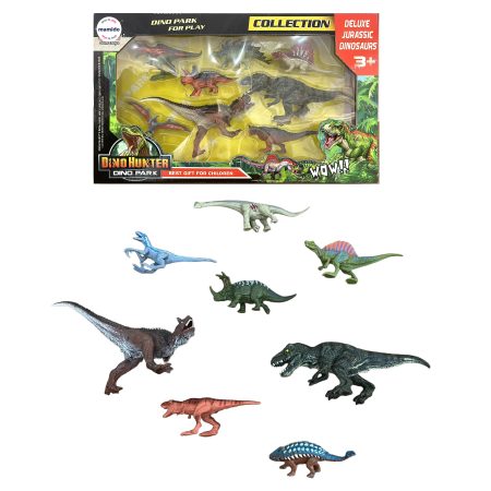 8 figurás dinoszaurusz készlet MT1436