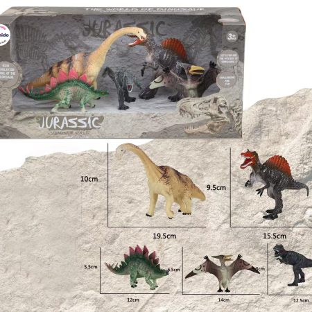 Dinoszaurusz készlet 5 figura MT1154
