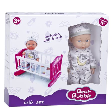 Baba bölcsővel 30 cm MT1630