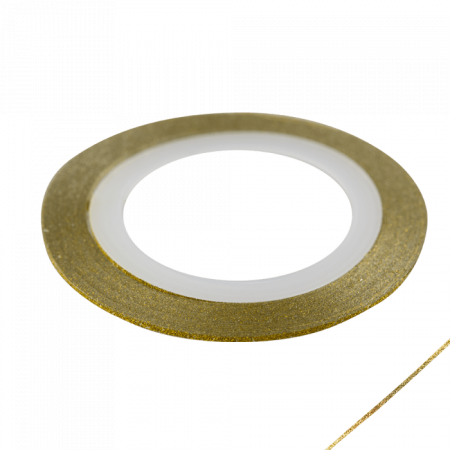 Díszítő szál csillámos 1mm 50-01 - gold ()