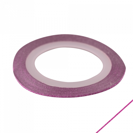 Díszítő szál csillámos 1mm 50-03 - pink ()
