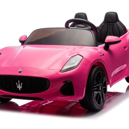 Elektromos kisautó Maserati GranTurismo Folgore 24V | 480W | 60 kg rózsaszín