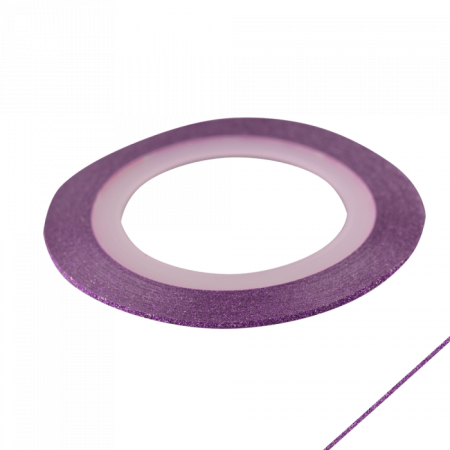 Díszítő szál csillámos 1mm 50-04 - purple ()