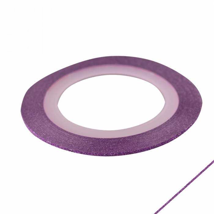 Díszítő szál csillámos 1mm 50-04 - purple ()