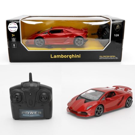 Távirányítós Lamborghini Sixth Element autó 1:24 piros MT1325