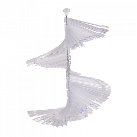 Színpaletta állvány spirál 120 db-os (Clear)