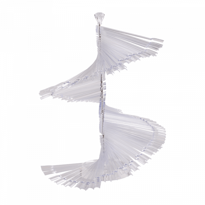 Színpaletta állvány spirál 120 db-os (Clear)