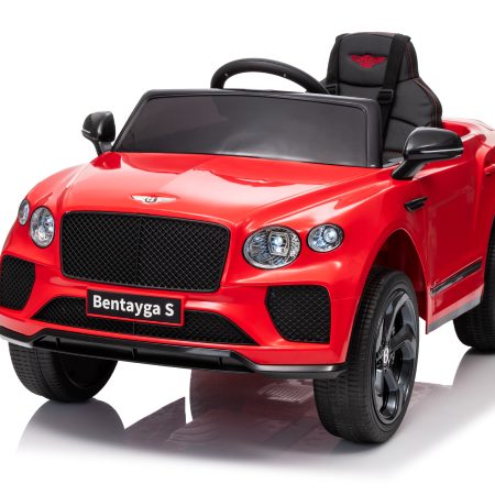 Bentley Bentayga S 4x4 elektromos kisautó piros