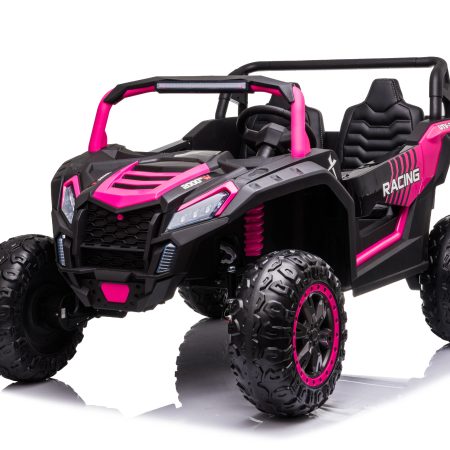 Elektromos kisautó Buggy UTV 24V 4x200W rózsaszín