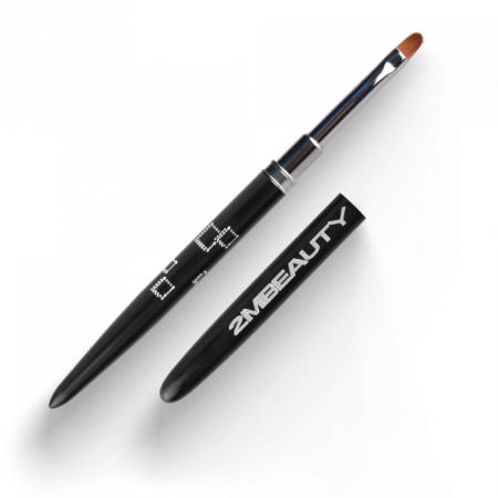 Zselé ecset Gel #6 Oval (Black Abstract 2017)