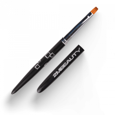 Zselé ecset Gel #8 Long (Black Abstract 2017)