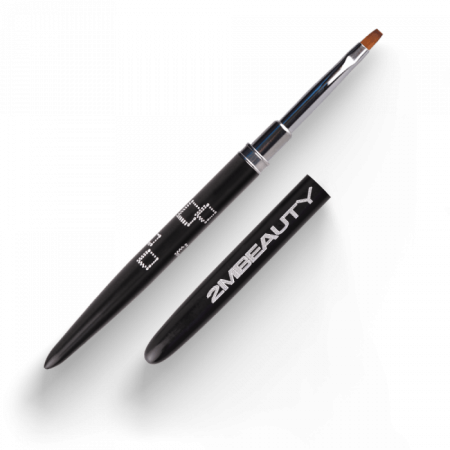 Zselé ecset Gel #2 Long (Black Abstract 2017)