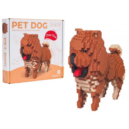 Chow Chow kutyus építőjáték