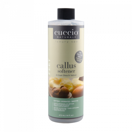 Cuccio Bőrkeményedés Puhító Shea Vajjal És Khus-Khus-szal - Callus Softener Artisan Shea & Vetiver (472 ml)