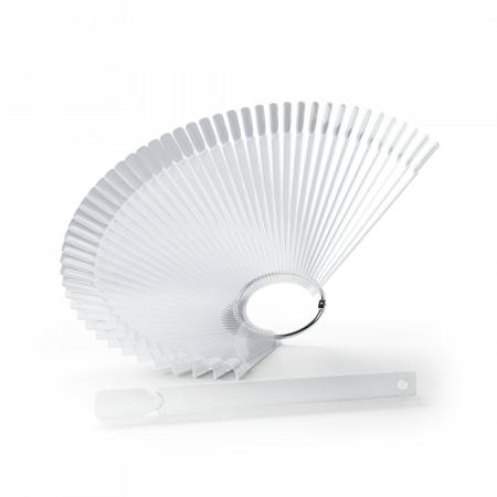 Nyeles Kocka Tip Fém Gyűrűvel (50 db-os) (Clear