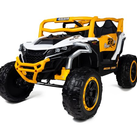 Elektromos kisautó Buggy Racing Speed 22 fehér | 4x4 | 12V10Ah | 180W | EVA | LED | 2